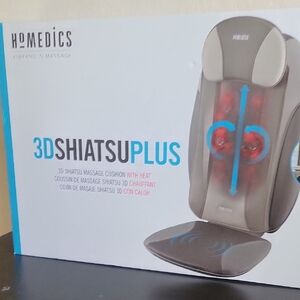 Homedics 3D Shiatsu Plus Massage Cushion with Heat